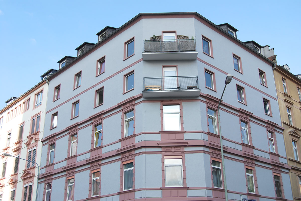 Fassadenrenovierung Frankfurt Müller BauDesign